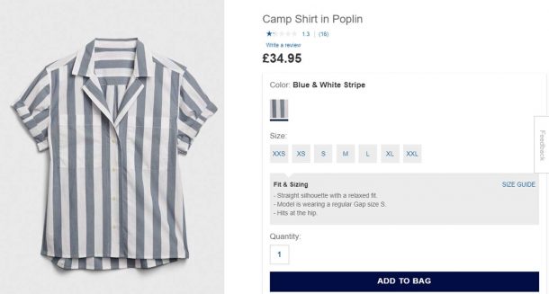 the gap camp shirt