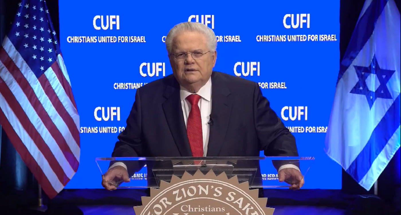 Pastor Hagee: The thunderous voice of Christian Zionism will be heard ...