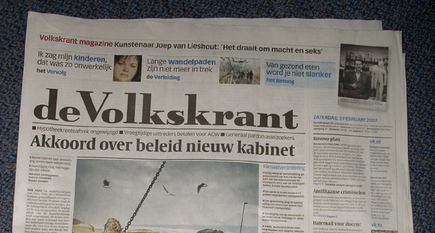 Dutch newspaper apologises for anti-Semitic cartoon